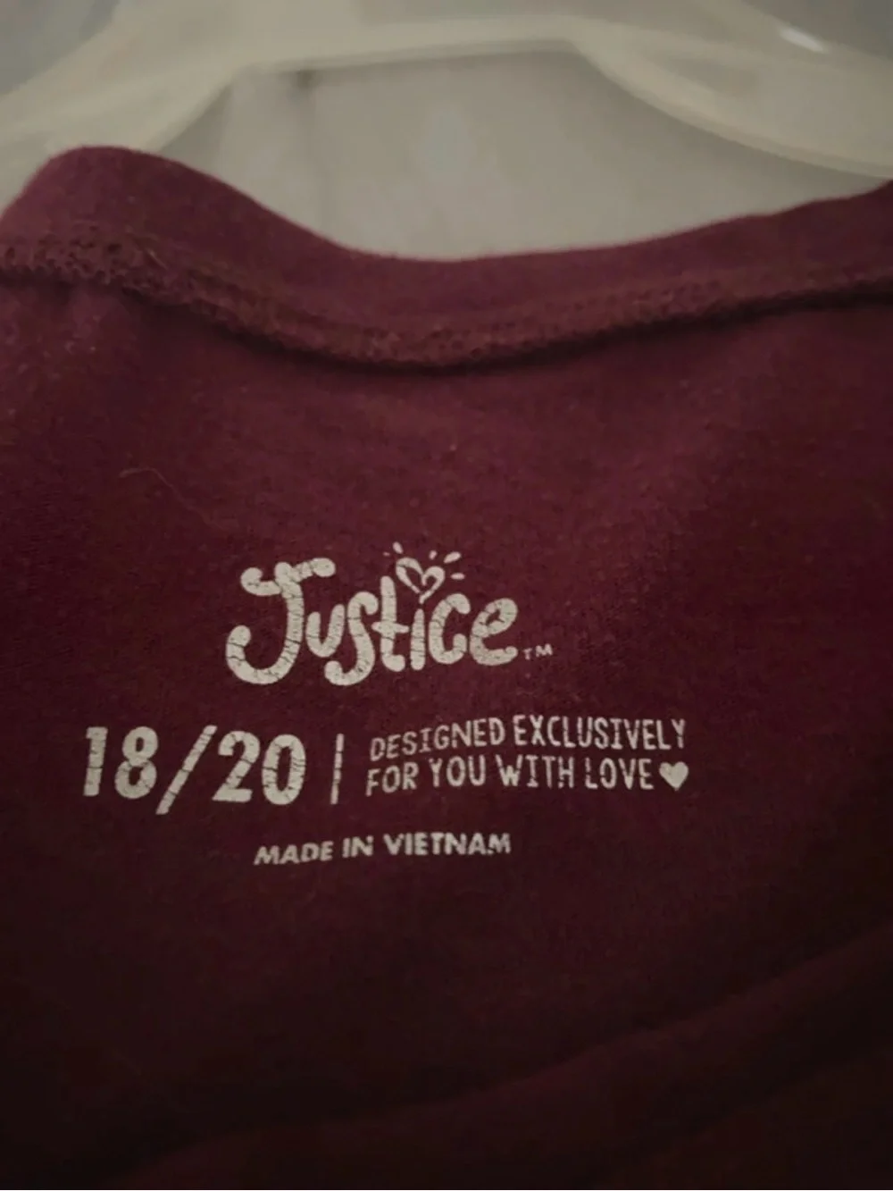 Justice short sleeve